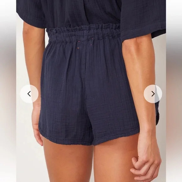 XIRENA Starla Short - North Star navy soft cotton shorts NWT - Picture 2 of 11